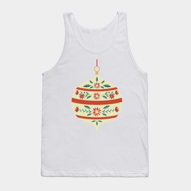 Folk Art Ornament Tank Top by SWON Design